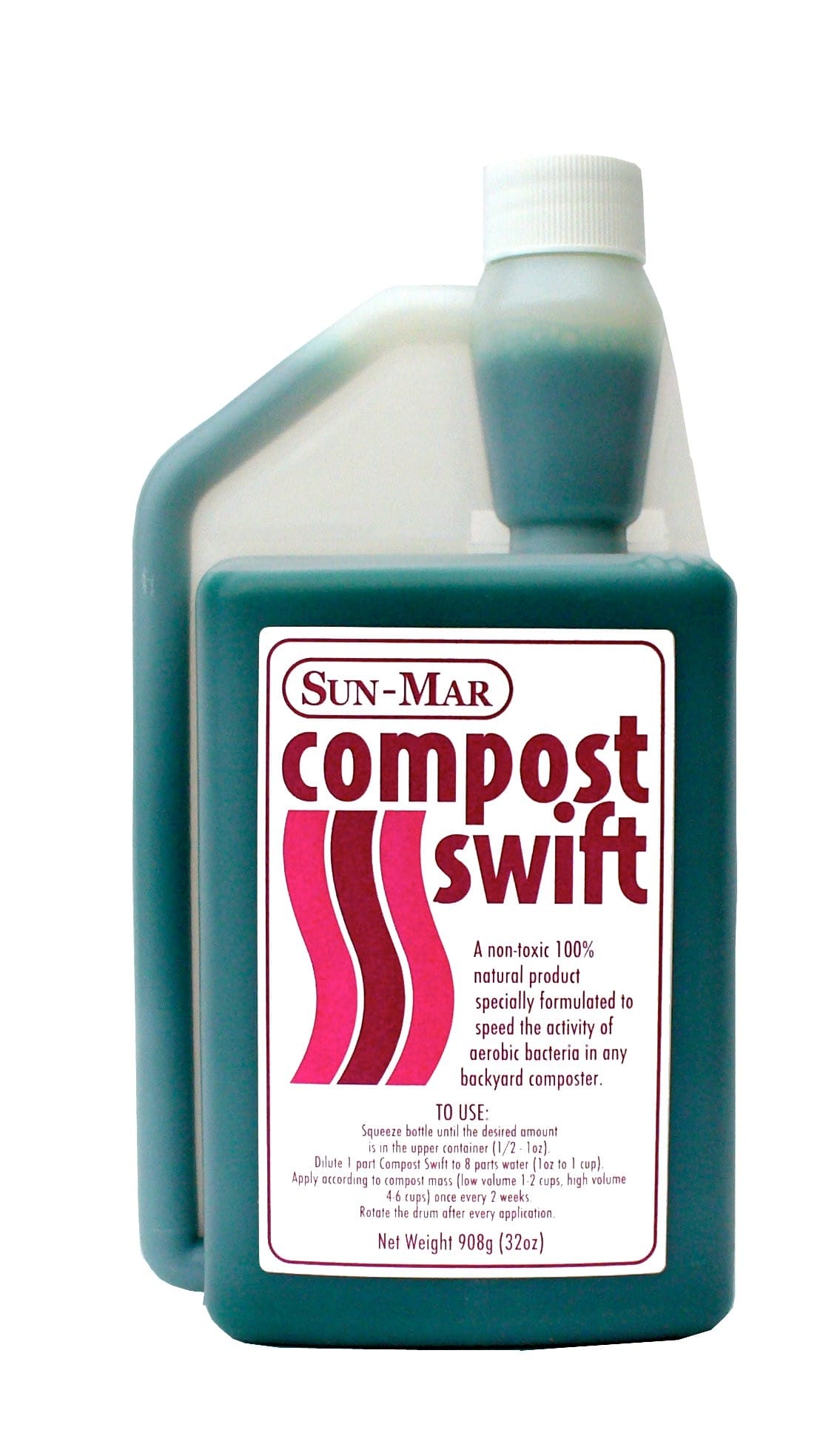 Sun-Mar Compost Swift 12 Pack of 32oz Bottles