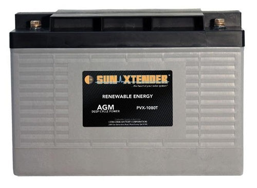 Sun Xtender PVX-1080T Solar Battery - VRLA AGM Deep-cycle