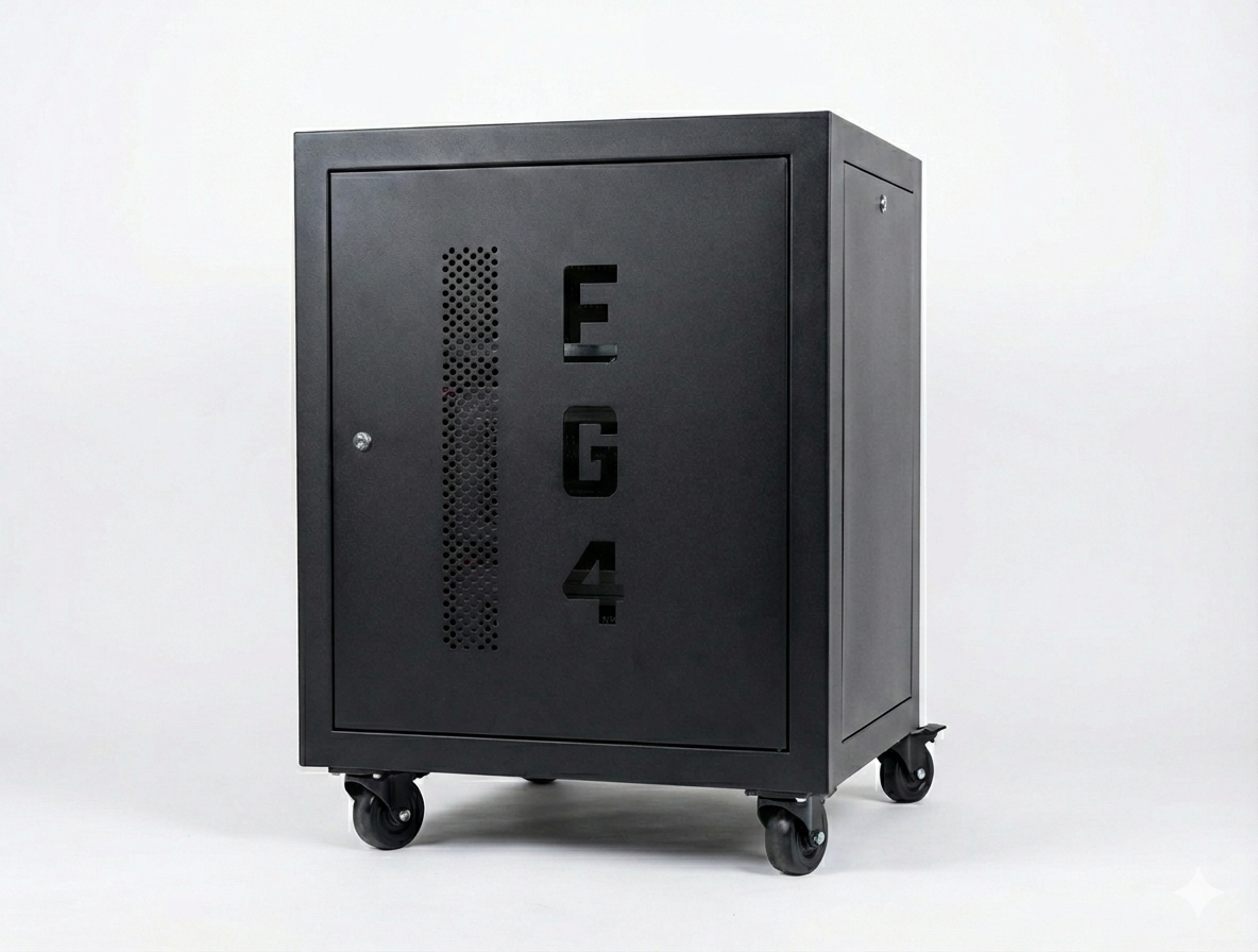 EG4 3 Slot Battery Cabinet EG4CABINET3