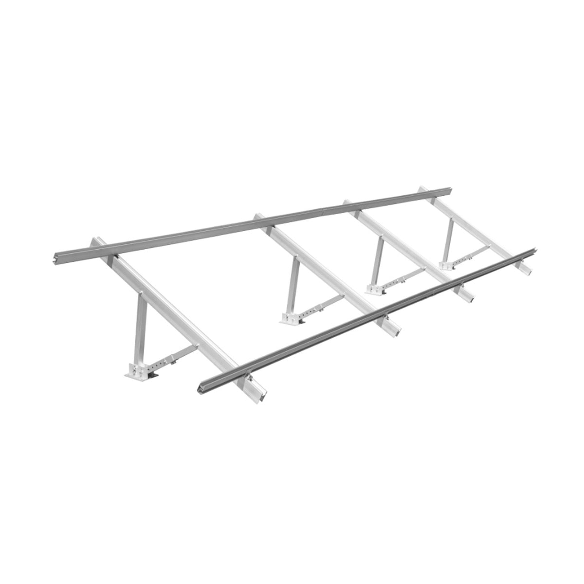 4 Solar Panel Rack EG4 BrightMount Solar Panel Ground Mount | Adjustable Cat1 (4 panels)