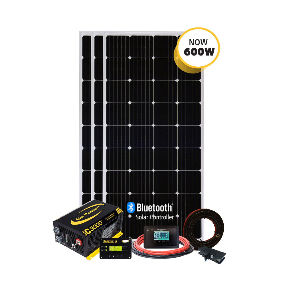 Go Power Solar Panel Kits Go Power Overlander 190 Watt Solar Kit | RV