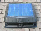 SunRise 1250 gable fan with thermostat(20 Watt fan)