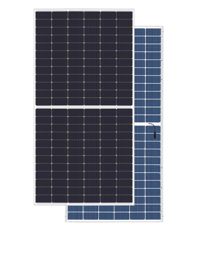 Philadelphia Solar 550W Mono Bifacial Silver Frame Solar Panel
