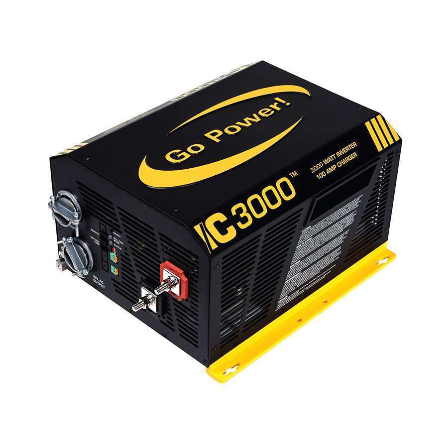 Go Power! GP-IC-3000-12-PKG: GP-IC-3000-12 & GP-ICR-50 PACKED TOGETHER