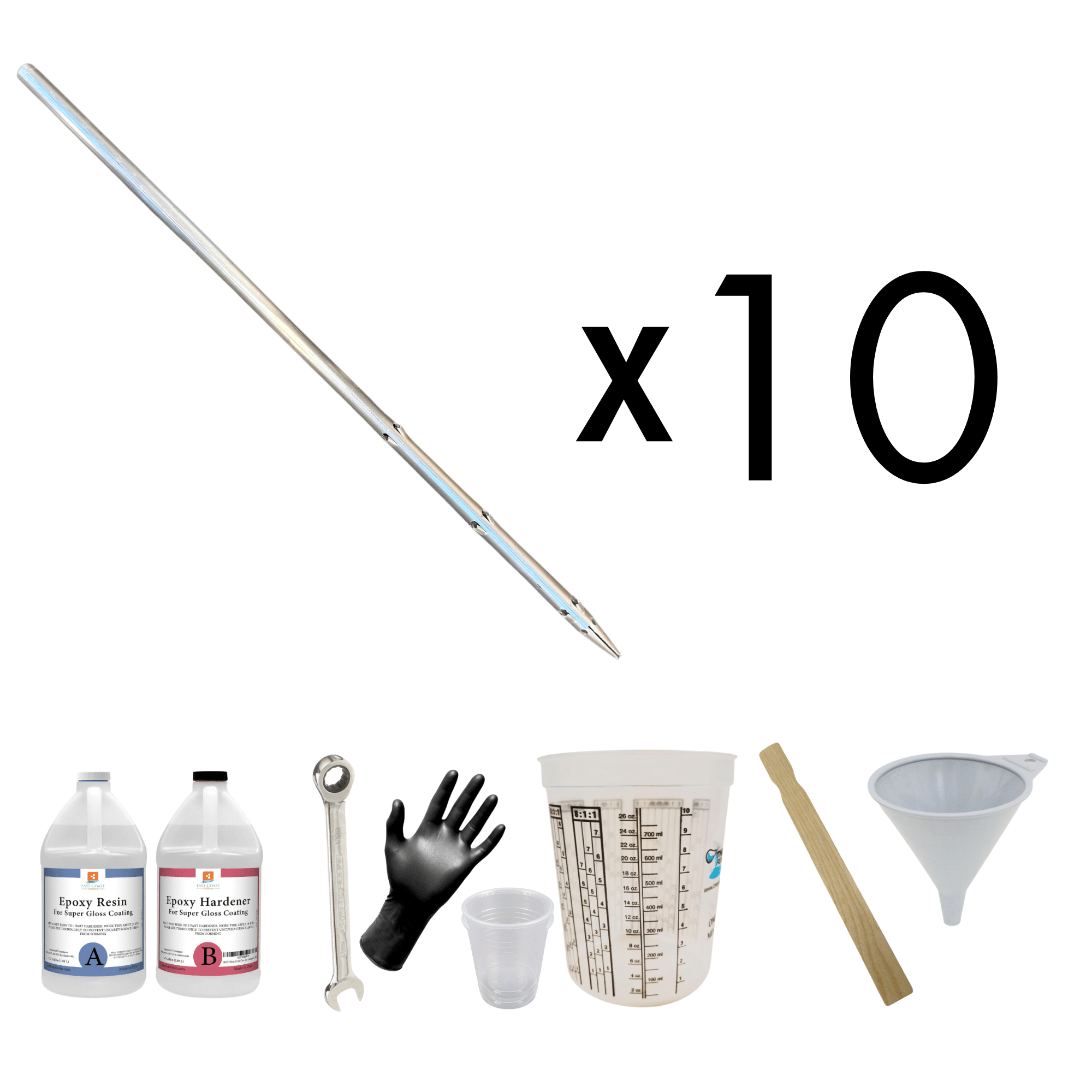 IntegraRack IR AnchorSpike Mounting Kit (10 Pack) - For 5 Mounts