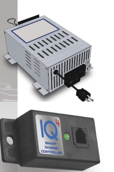 Iota DLS-30/IQ4, 12 volt 30 amp regulated battery charger/supply with Charge Controller