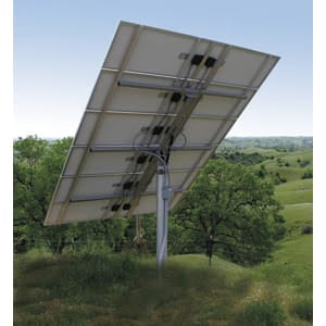 Top-of-Pole Mount for 3 Small Module Less than 300W(30-65" × 20-35") | Solar Rackworks