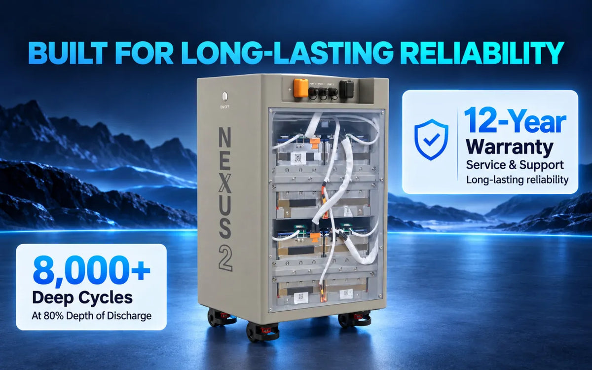 Big Battery 48V 16kWH NEXUS 2 LiFePO4 Battery