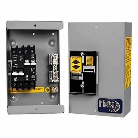 MidNite Solar 60 Amp Manual Transfer Switch | 240 VAC