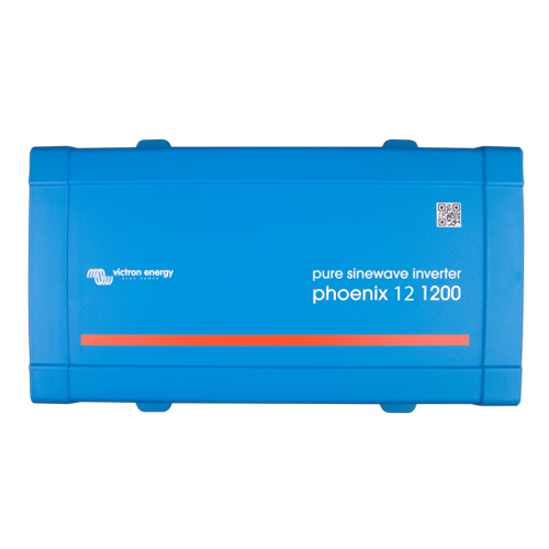 Victron Energy 1200VA 12VDC 230/120VAC NEMA 5-15R Phoenix VE.Direct Pure Sine Wave Inverter
