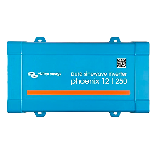 Victron Energy 250VA 12VDC 230/120VAC NEMA 5-15R VE.Direct Pure Sine Wave Phoenix Inverter