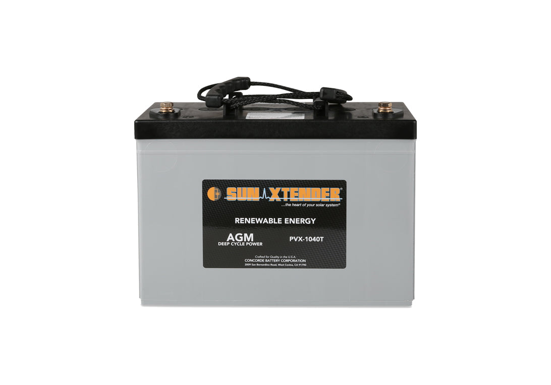 Sun Xtender PVX-1040T 12V 104Ah Solar Battery - VRLA AGM Deep-cycle