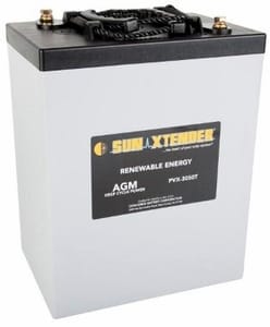 Sun Xtender PVX-3050T AGM Deep Cycle Solar Battery 305 AH (24hr) - Concorde