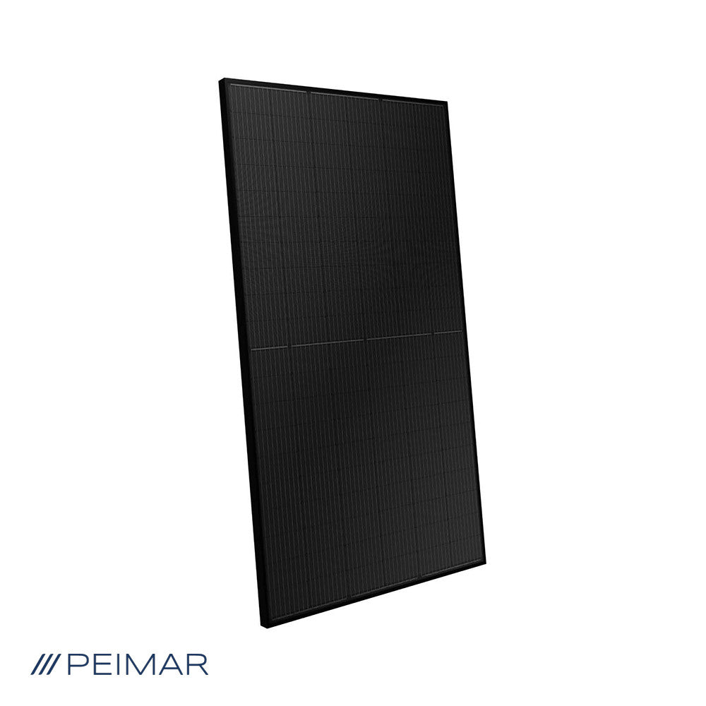 Peimar DR10H450M(FB) 450W All-Black Mono PERC Solar Panel – 120 Cell M10 Half-Cut Module