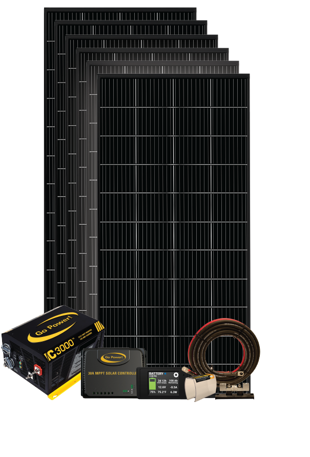 Go Power! GP-PT-1200: 1200W MPPT Solar & Inverter/Charger System