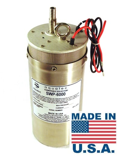Aquatec SWP-6000 Submersible Solar Water Pump