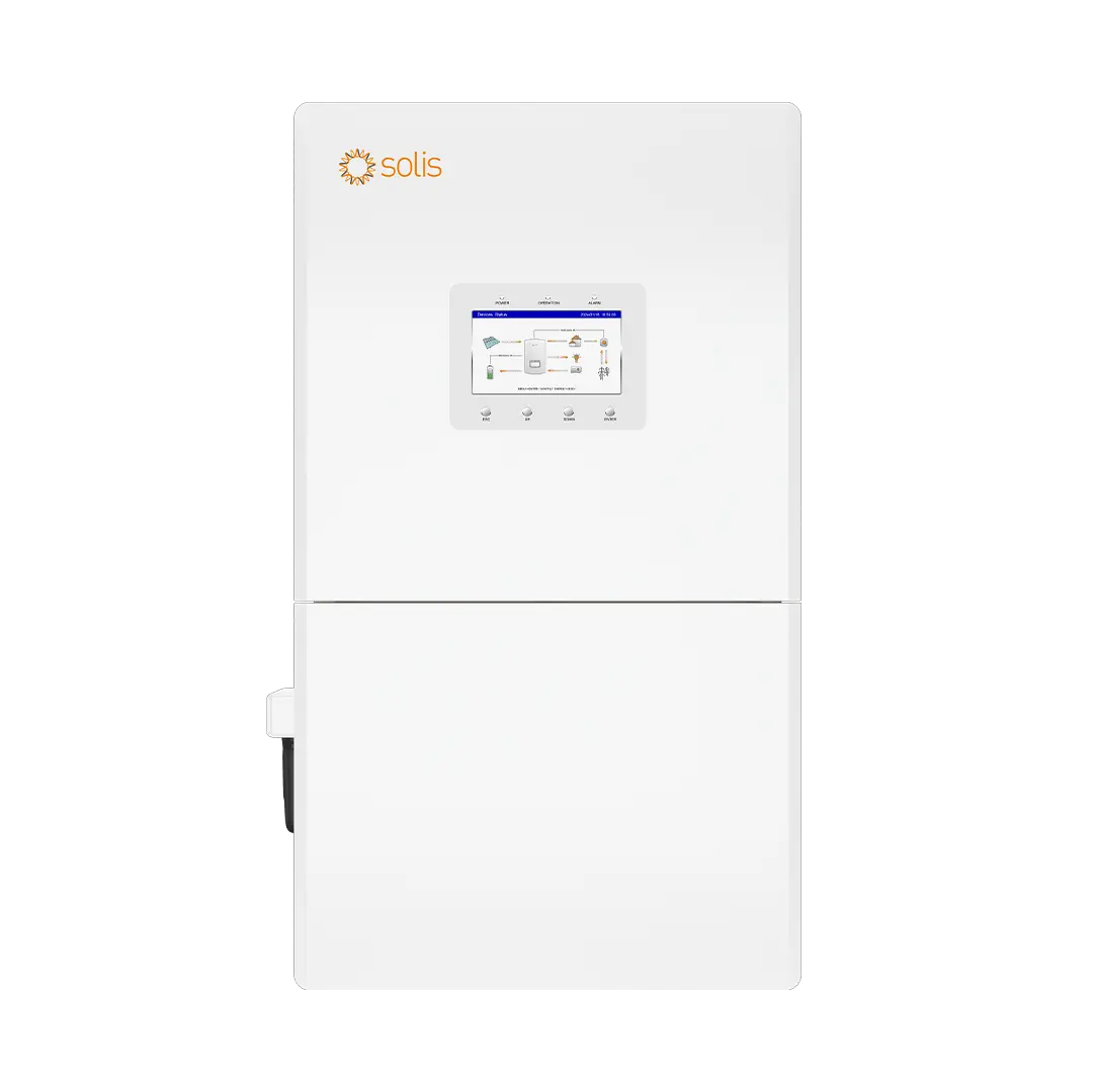 Solis 16kW Hybrid Inverter | All-In-One Solar Inverter | 25600W PV Input | 16000W Output | 48V 120/240V Split Phase | Solis S6-EH2P16K03-SV-YD-L-US