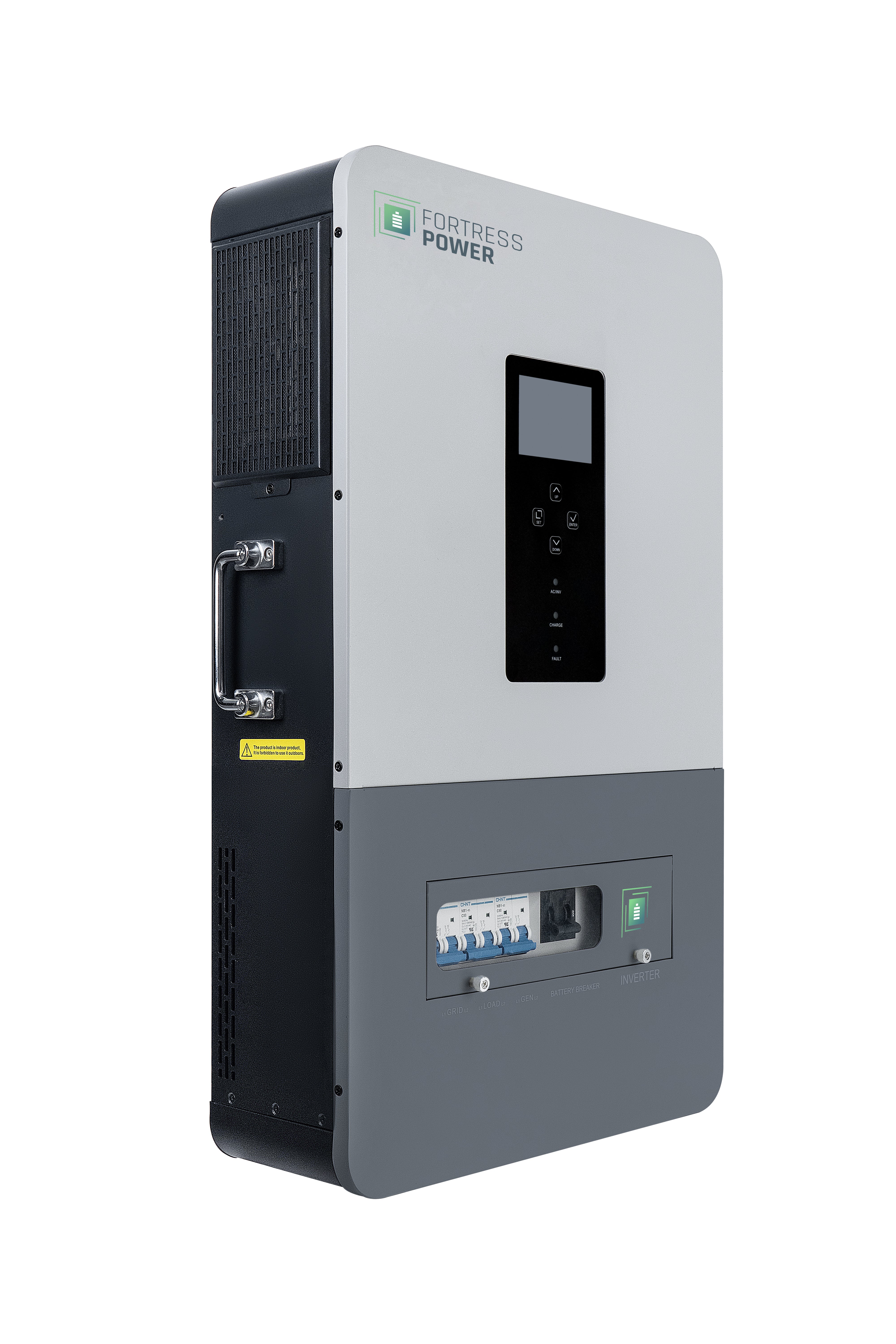 Fortress Power Solo 6.5kW 120/240V Single/Split Phase Hybrid Inverter | WIth 140A Charge Controller