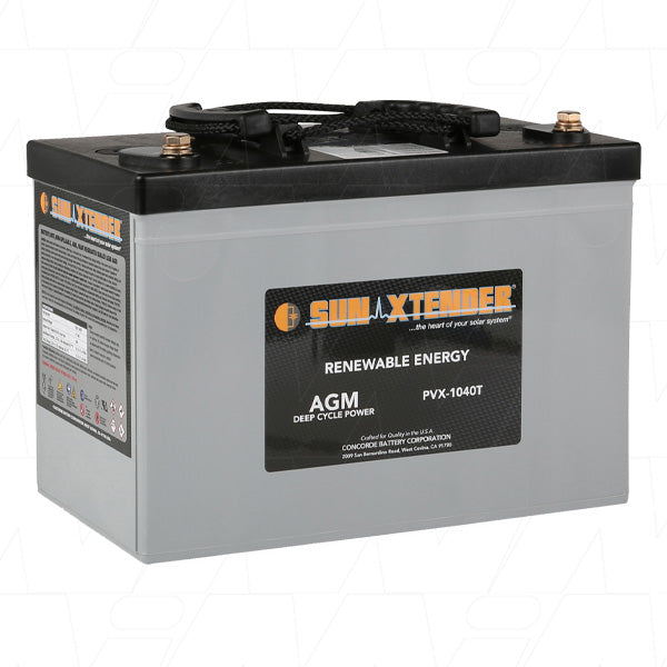 Sun Xtender PVX-1040T Solar Battery - VRLA AGM Deep-cycle