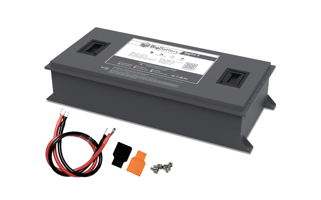 BigBattery Raptor 2 - 72v 7.6kWh LifePo4 Battery