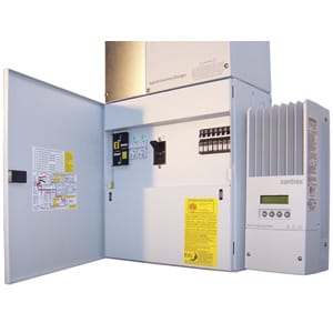 Midnite Solar MNE250XW Power Panel to mount under XW Inverter 250amp Inverter Breaker