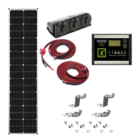 Zamp Solar Airstream Legacy Black 95 Watt Solar Panel Deluxe Kit (1936-2018)