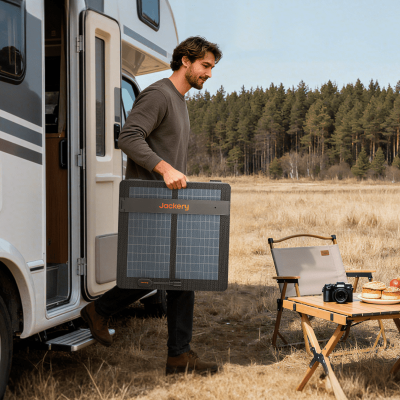 Jackery SolarSaga 100 Air 100W 25V Foldable Bifacial Solar Panel