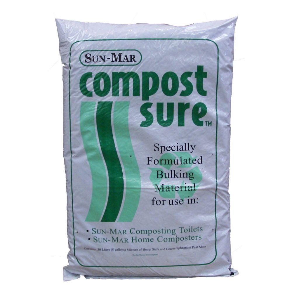 Sun-Mar CompostSure GREEN Composting Accelerator for Waterless Systems - 5 Bags