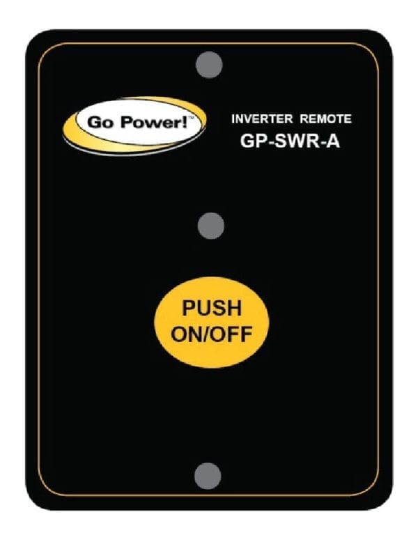 Go Power! PURE SINE WAVE INVERTER REMOTE GP-SWR-A