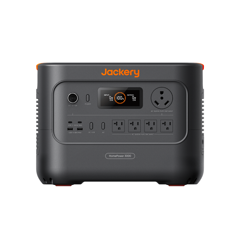 Jackery HomePower 3000 3600W 3072Wh LiFePO4 Portable Power Station