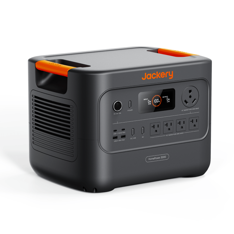 Jackery HomePower 3000 3600W 3072Wh LiFePO4 Portable Power Station