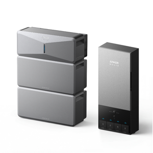 Anker SOLIX E10 Power Dock Bundle | 6kWh–36kWh LiFePO4 | Auto Transfer Switch | Whole Home Backup Solution with Optional Smart Generator