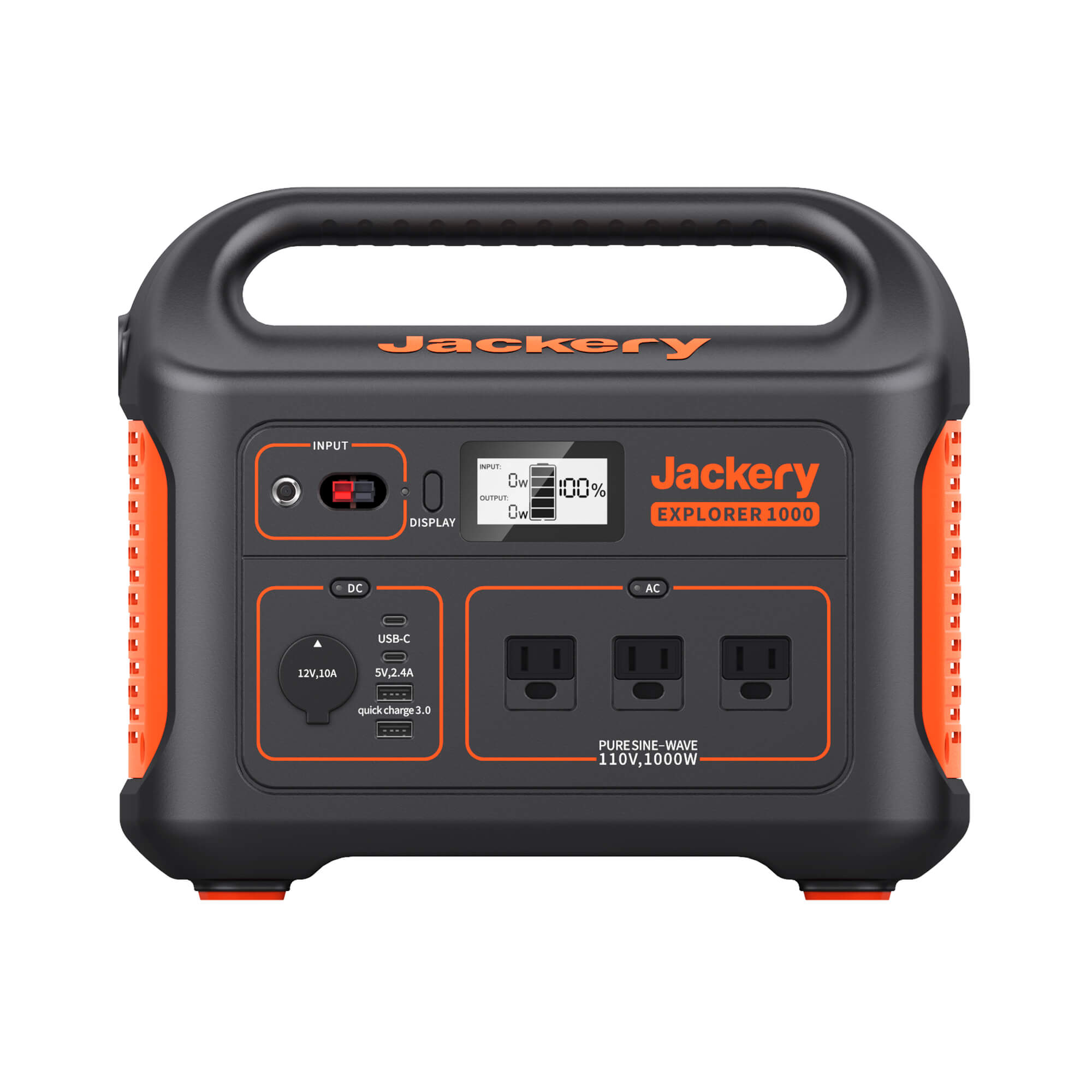 Jackery Explorer 1000 Pure Sine Wave AC Output Portable Power Station