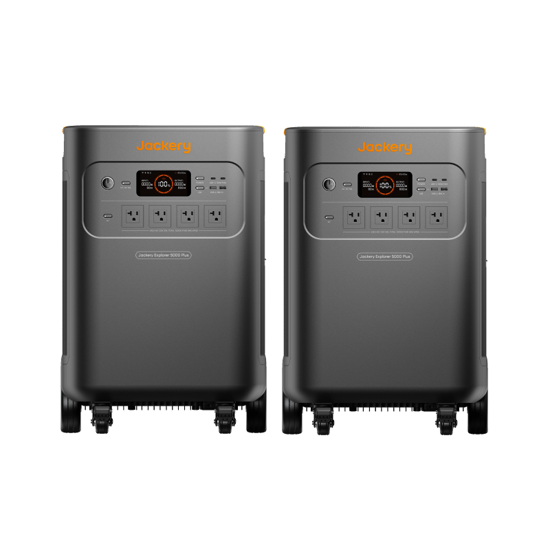 Jackery Explorer 5000 Plus 14400W Double Kit 10kWh LiFePO4 Battery Bundle