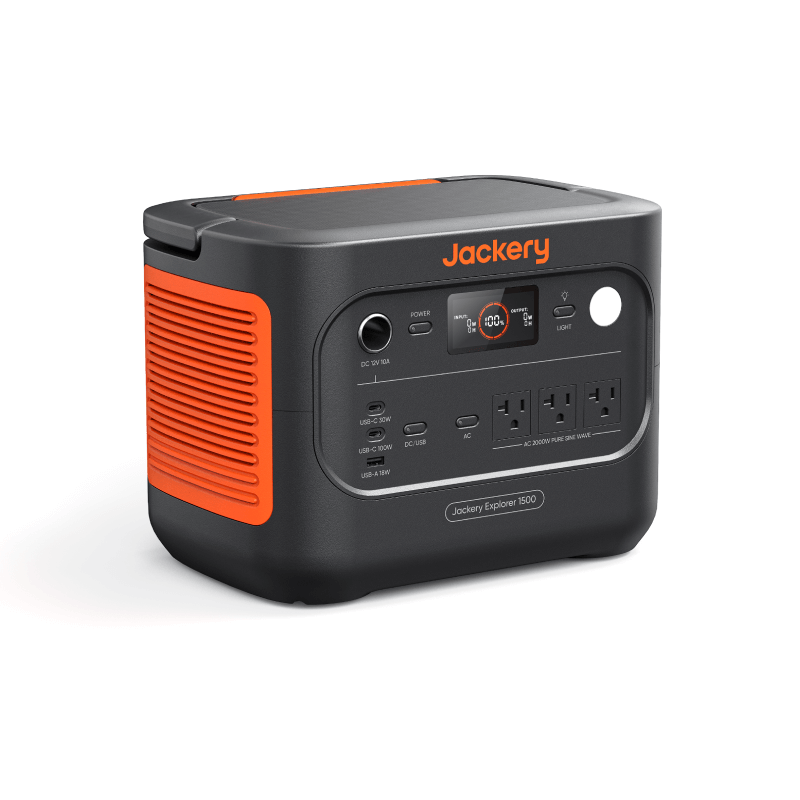 Jackery 1500 v2 2200W 1536Wh LiFePO4 Portable Power Station
