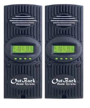 Outback 2x FM60 Installed in Power Center w/ breakers OBFW-O-FM60/D