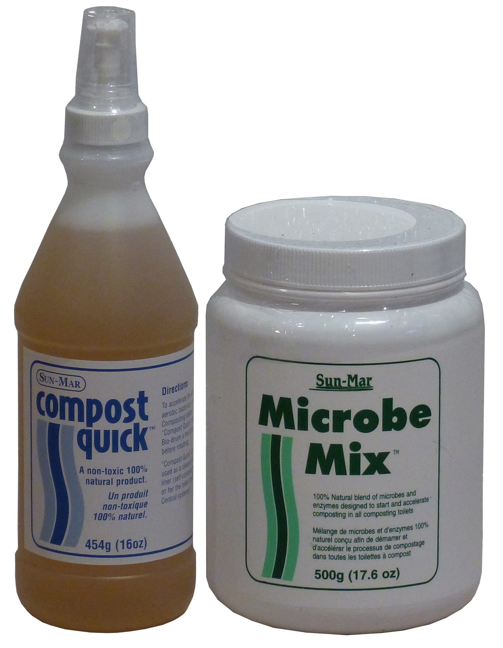 Sun-Mar Microbe Mix and Compost Quick(Case of 6 each)