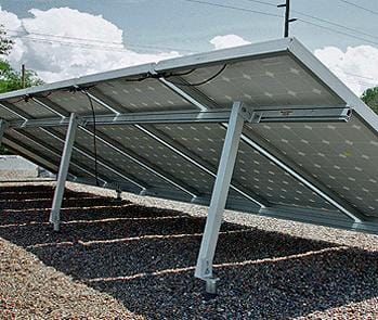 DPW Solar Low Profile Roof/Ground Mount for 2 type H Modules 39" x 77"