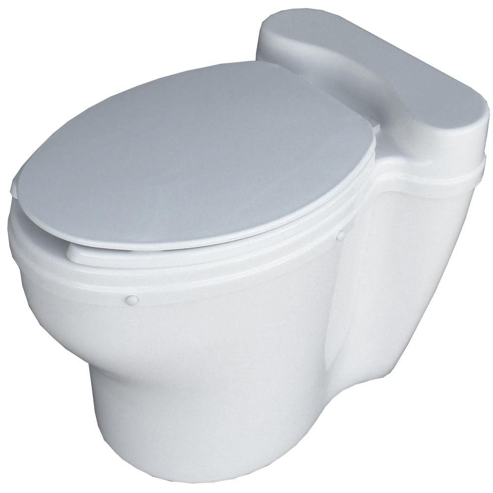 Sun-Mar ELONGATED dry Toilet for use with CENTREX Systems