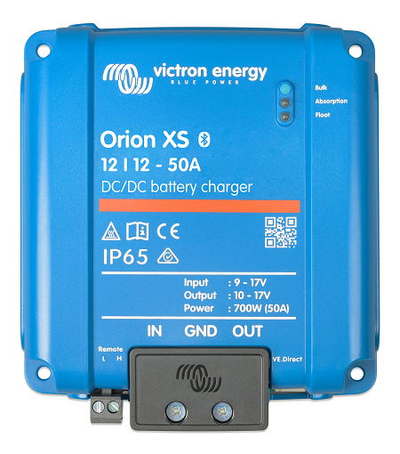 Victron Energy 12V/12V 50A Orion XS non-isolated DC-DC charger