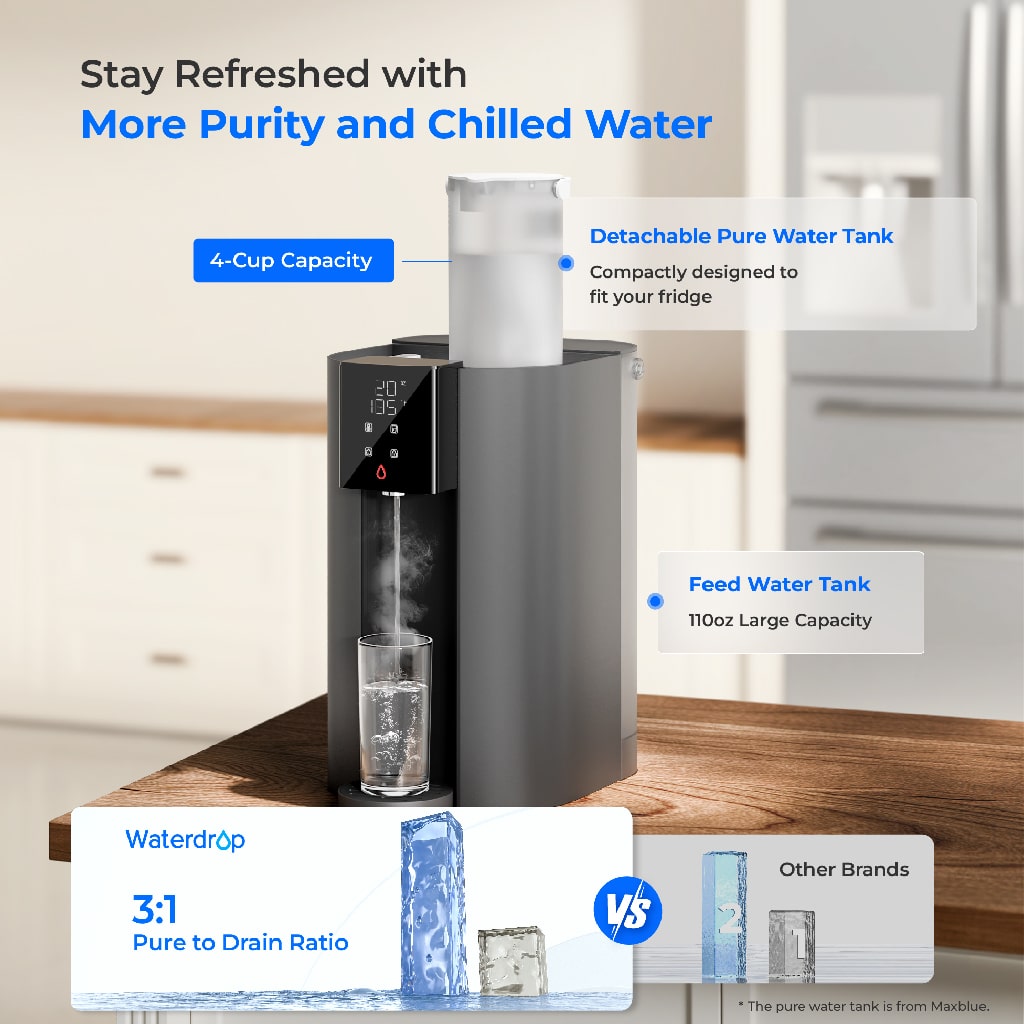 Waterdrop C1H Instant Hot Water  Reverse Osmosis System
