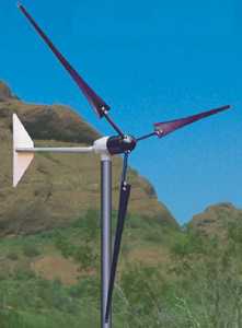 Southwest Windpower 1000 Watt Whisper 200 Wind Turbine Generator 12, 24, 36, 48 VDC w/ Charge Controller and Display